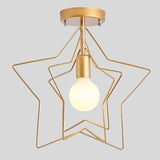 Lustre Dourado Modelo Harmony