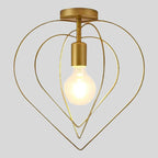 Lustre Dourado Modelo Harmony