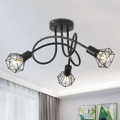 Lustre Moderno Modelo Curves