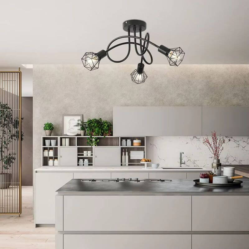 Lustre Moderno Modelo Curves