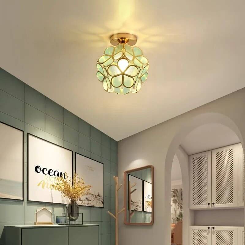 Lustre Globo Modelo Flowers