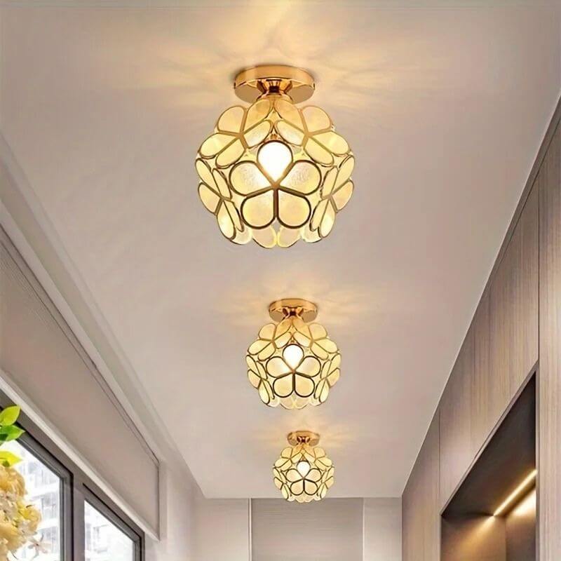 Lustre Globo Modelo Flowers