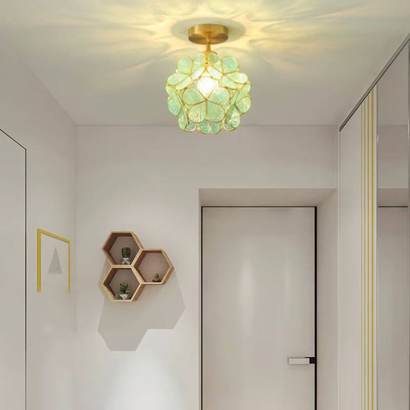 Lustre Globo Modelo Flowers