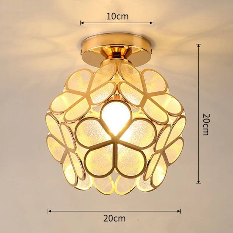 Lustre Globo Modelo Flowers