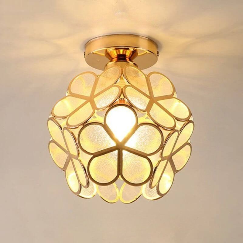 Lustre Globo Modelo Flowers