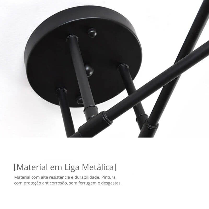 Lustre Minimalista Modelo Lux