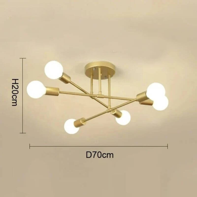 Lustre Minimalista Modelo Lux