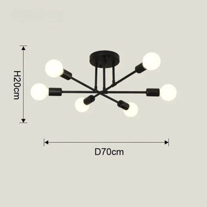 Lustre Minimalista Modelo Lux