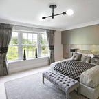 Lustre de Alumínio Modelo Oslo