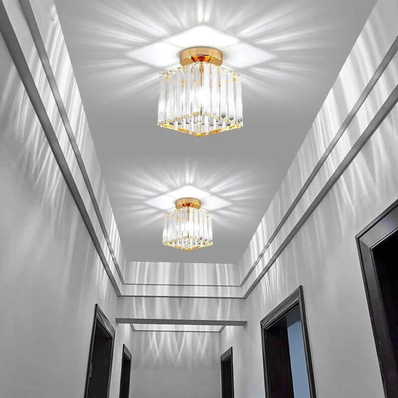 Lustre de Cristal Modelo Prisma