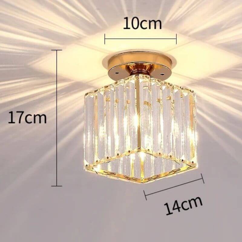 Lustre de Cristal Modelo Prisma