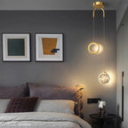 Lustre LED Pingente de Luxo para Decoração Moderna