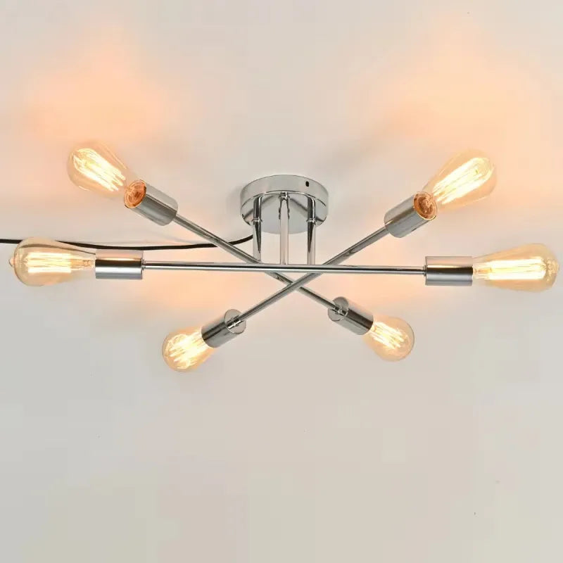 Lustre Minimalista Nórdico LED para Decoração Moderna