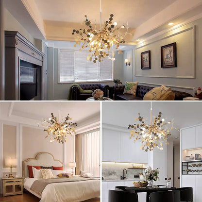 Lustre Pendente Moderno LED Fireworks