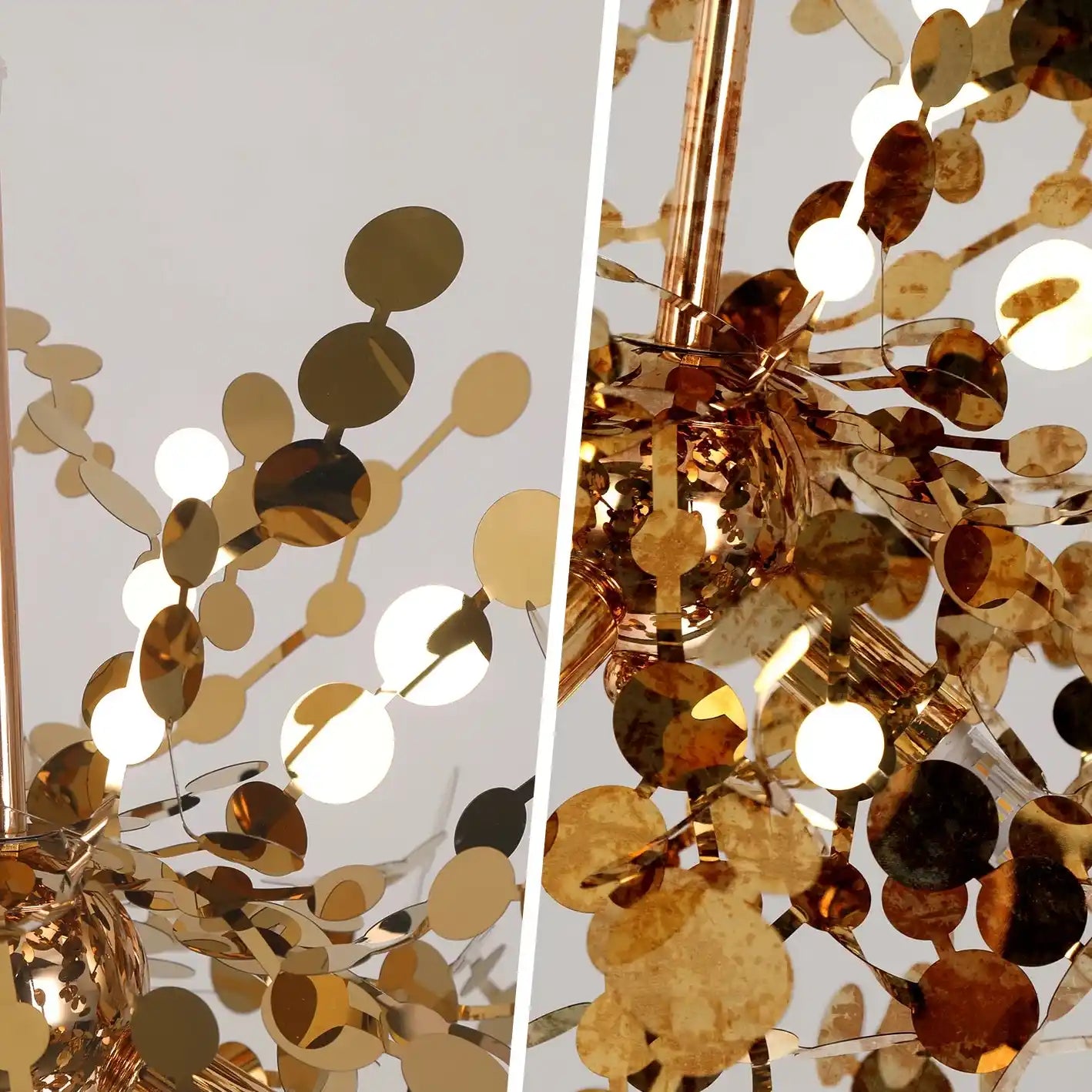 Lustre Pendente Moderno LED Fireworks