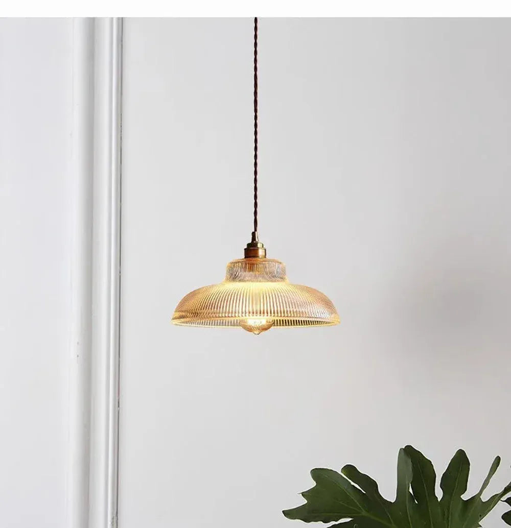 Lustre Pingente de Vidro Nordic Elegance
