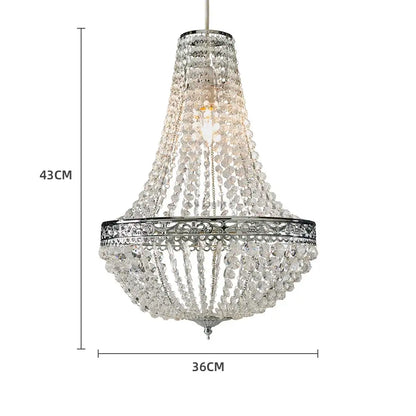 Lustre Vintage Charlotte Cristal