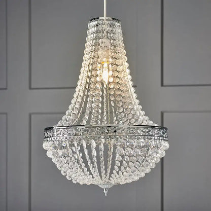 Lustre Vintage Charlotte Cristal
