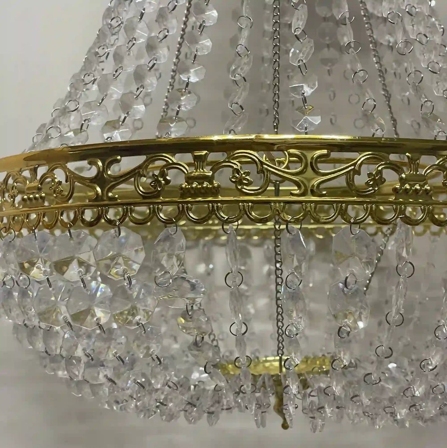 Lustre Vintage Charlotte Cristal