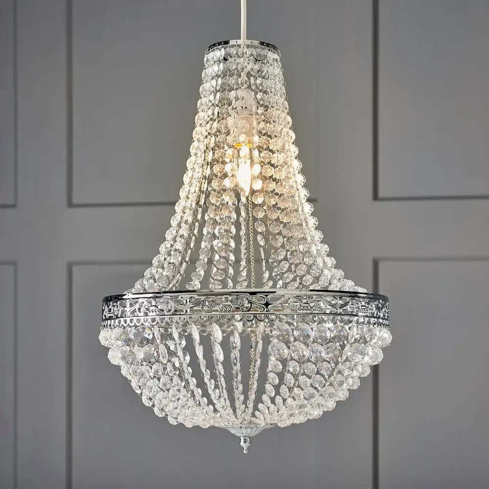 Lustre Vintage Charlotte Cristal