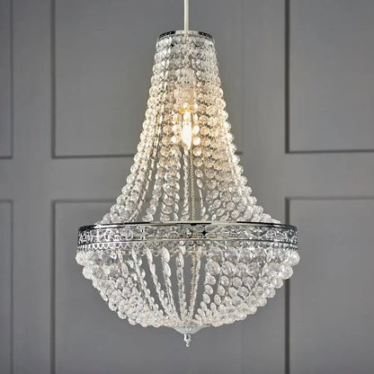 Lustre Vintage Charlotte Cristal