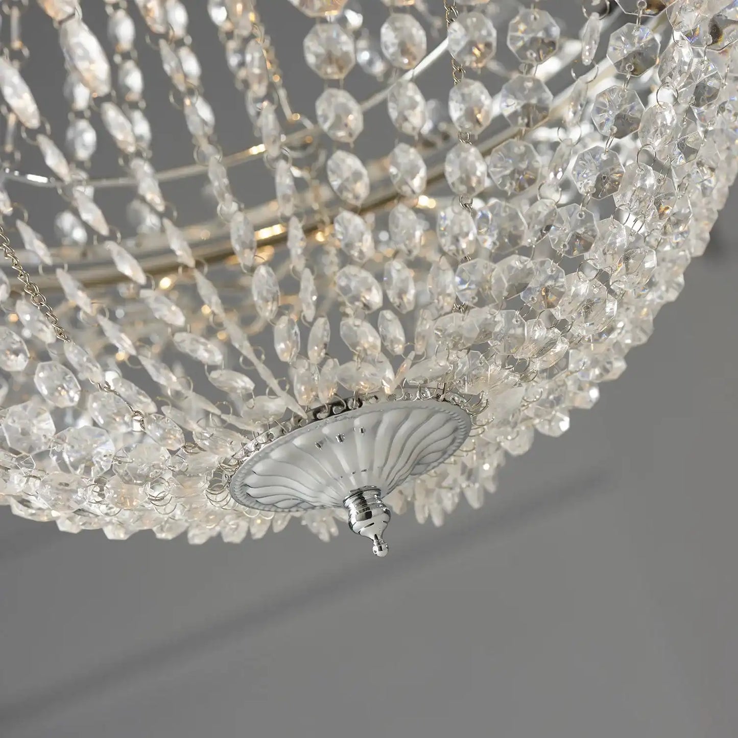 Lustre Vintage Charlotte Cristal