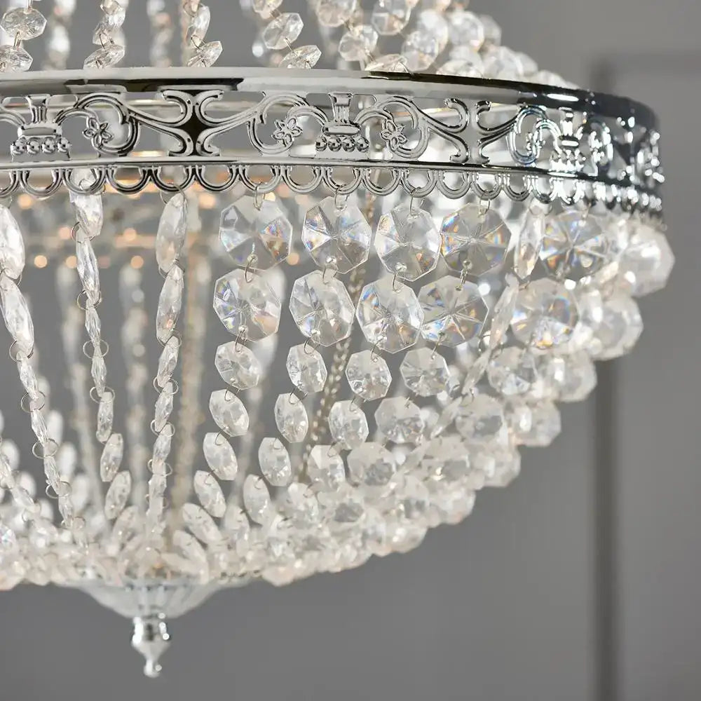 Lustre Vintage Charlotte Cristal