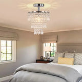 Lustre de Cristal Luxuoso com 3 Camadas