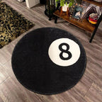 Tapete Redondo Modelo Bilhar