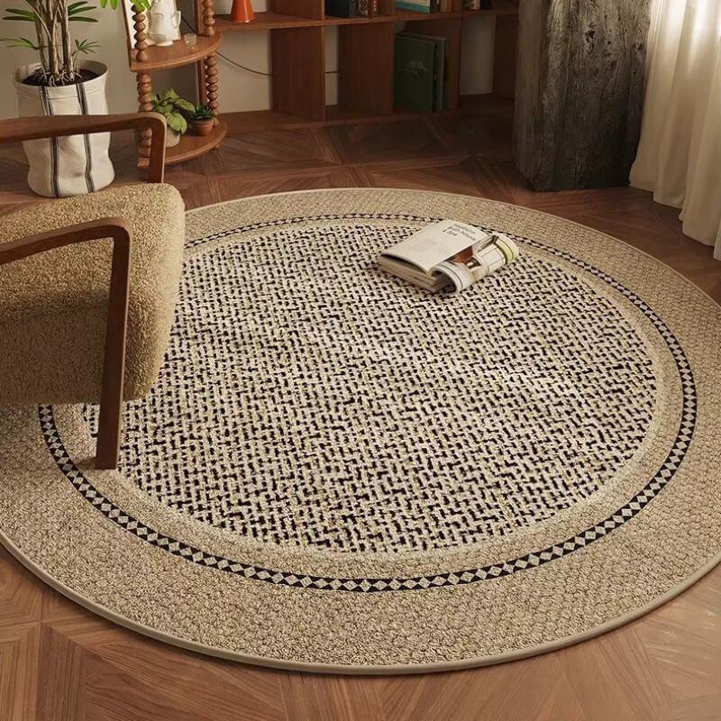 Tapete Redondo Modelo Ivanka