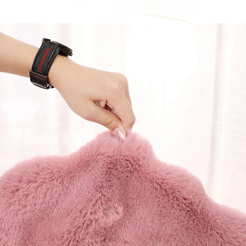 Tapete Quarto Macio Modelo Nuvem