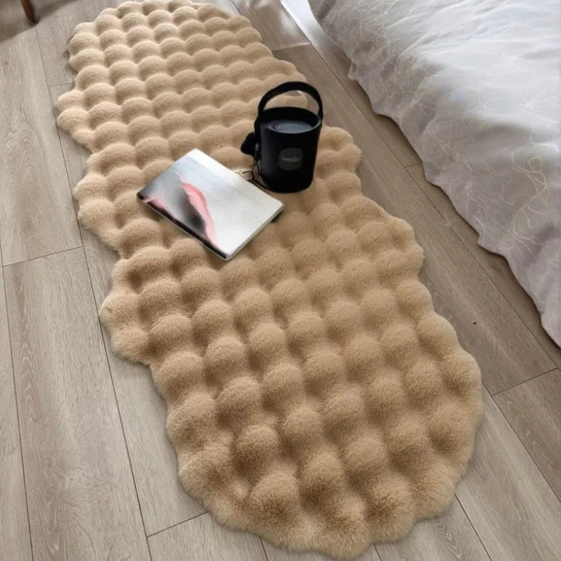 Tapete Quarto Macio Modelo Nuvem