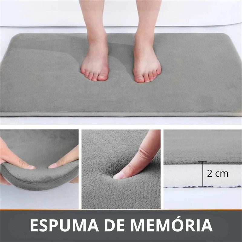 Tapete de Banheiro Modelo Homaxy Cloud