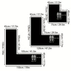 Tapete de Banheiro Modelo Nuvem