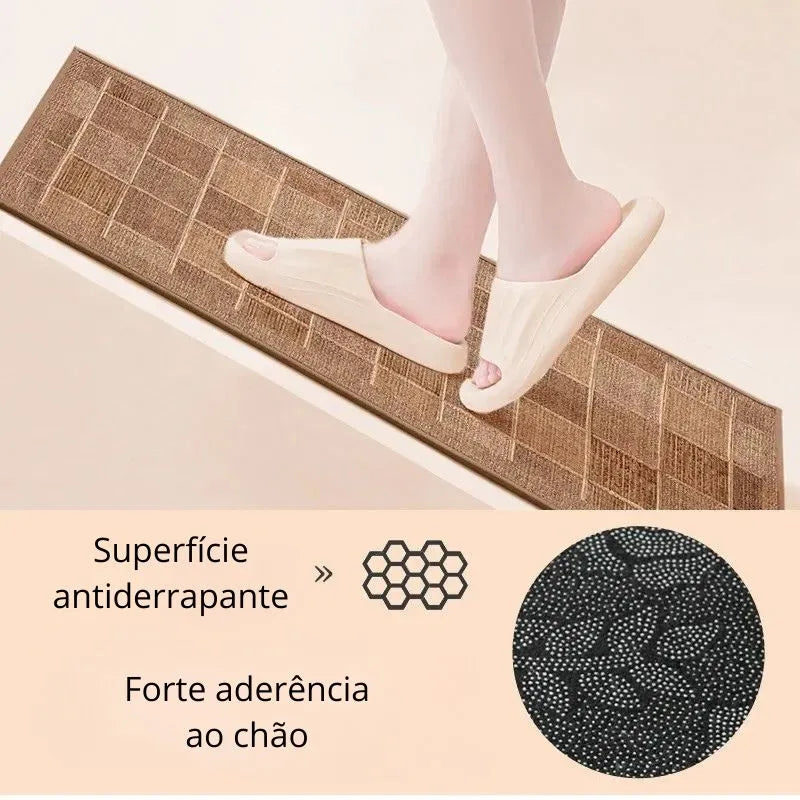 Tapete de Cozinha Modelo Vintage Cook