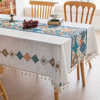 Toalha_de_Mesa_Boemia_Argyle_com_Borlas_Bege_2