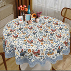 Toalha_de_Mesa_Farm_House_com_Galo_e_Flores_1