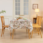 Toalha_de_Mesa_Floral_Boemia_Bege_com_Borlas_2