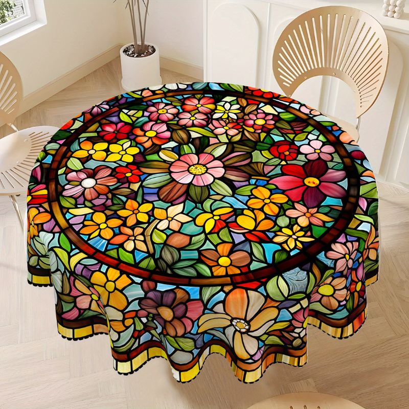 Toalha_de_Mesa_Floral_Vibrante_Mandarim_1