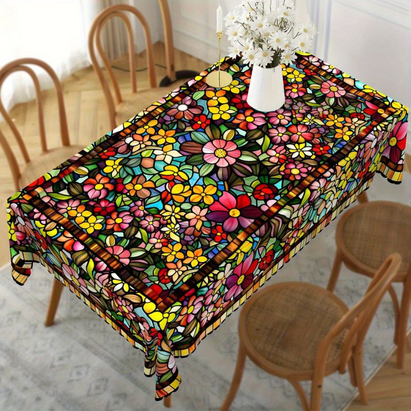 Toalha_de_Mesa_Floral_Vibrante_Mandarim_2